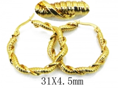 Stainless Steel Jewelry Wholesale - Stainless Steel Earrings - HY64E0397MZ