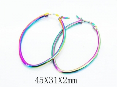 Stainless Steel Jewelry Wholesale - Stainless Steel Earrings - HY58E1241ILE