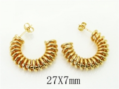 Stainless Steel Jewelry Wholesale - Stainless Steel Earrings - HY58E1907LS