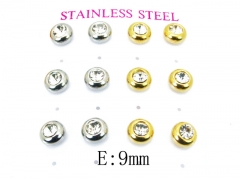 Stainless Steel Jewelry Wholesale - Stainless Steel Earrings - HY59E0598HZL