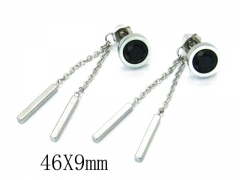 Stainless Steel Jewelry Wholesale - Stainless Steel Earrings - HY59E0689MC