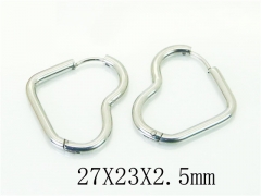 Stainless Steel Jewelry Wholesale - Stainless Steel Earrings - HY75E0008JL
