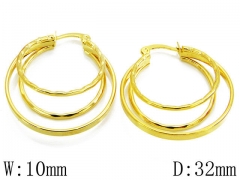 Stainless Steel Jewelry Wholesale - Stainless Steel Earrings - HY70E0389MZ