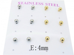 Stainless Steel Jewelry Wholesale - Stainless Steel Earrings - HY59E0719LR