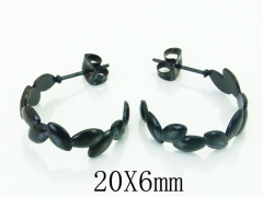 Stainless Steel Jewelry Wholesale - Stainless Steel Earrings - HY70E0458LB