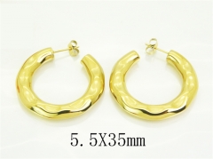 Stainless Steel Jewelry Wholesale - Stainless Steel Earrings - HY30E2120HJC
