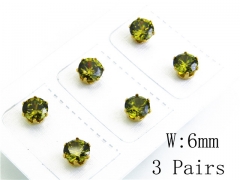 Stainless Steel Jewelry Wholesale - Stainless Steel Earrings - HY70E0176NZ