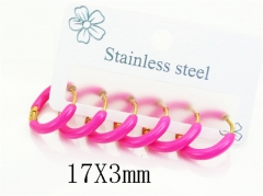 Stainless Steel Jewelry Wholesale - Stainless Steel Earrings - HY54E0204HHB