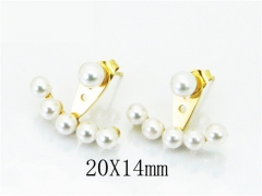 Stainless Steel Jewelry Wholesale - Stainless Steel Earrings - HY32E0102PS