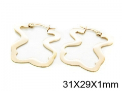 Stainless Steel Jewelry Wholesale - Stainless Steel Earrings - HY64E0072HIW