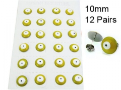 Stainless Steel Jewelry Wholesale - Stainless Steel Earrings - HY70E0399HHZ