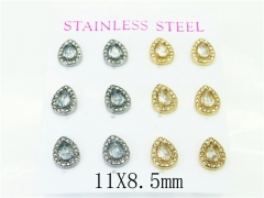 Stainless Steel Jewelry Wholesale - Stainless Steel Earrings - HY59E1054IPL