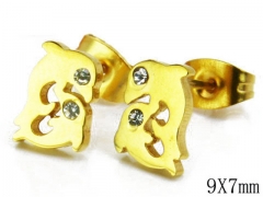 Stainless Steel Jewelry Wholesale - Stainless Steel Earrings - HY30E1407IJ