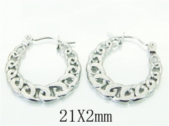 Stainless Steel Jewelry Wholesale - Stainless Steel Earrings - HY70E0611KG