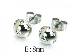 Stainless Steel Jewelry Wholesale - Stainless Steel Earrings - HY64E0359KS