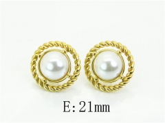 Stainless Steel Jewelry Wholesale - Stainless Steel Earrings - HY30E2009PQ