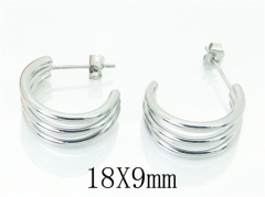 Stainless Steel Jewelry Wholesale - Stainless Steel Earrings - HY06E1682MA