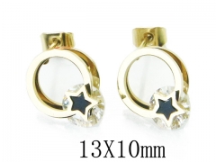 Stainless Steel Jewelry Wholesale - Stainless Steel Earrings - HY47E0123MLE