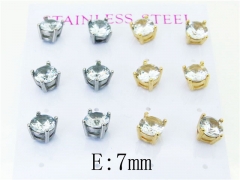 Stainless Steel Jewelry Wholesale - Stainless Steel Earrings - HY59E1005ILL