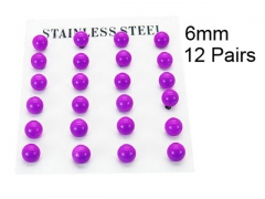 Stainless Steel Jewelry Wholesale - Stainless Steel Earrings - HY70E0531HJQ