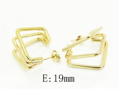 Stainless Steel Jewelry Wholesale - Stainless Steel Earrings - HY58E2012KQ