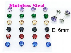 Stainless Steel Jewelry Wholesale - Stainless Steel Earrings - HY21E0076HZL