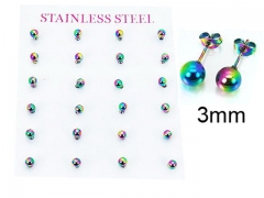 Stainless Steel Jewelry Wholesale - Stainless Steel Earrings - HY58E1166PB