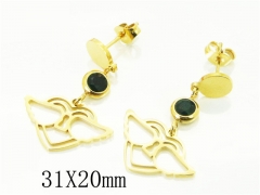 Stainless Steel Jewelry Wholesale - Stainless Steel Earrings - HY24E0088PZ
