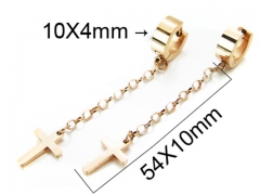 Stainless Steel Jewelry Wholesale - Stainless Steel Earrings - HY05E1388HJL