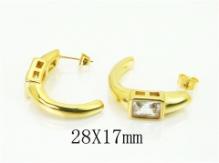 Stainless Steel Jewelry Wholesale - Stainless Steel Earrings - HY16E0180PM