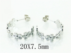 Stainless Steel Jewelry Wholesale - Stainless Steel Earrings - HY70E1047KR
