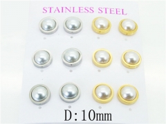 Stainless Steel Jewelry Wholesale - Stainless Steel Earrings - HY59E0910HML