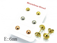 Stainless Steel Jewelry Wholesale - Stainless Steel Earrings - HY58E1297KQ