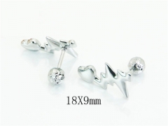 Stainless Steel Jewelry Wholesale - Stainless Steel Earrings - HY70E1430KT