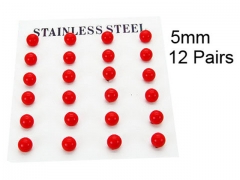Stainless Steel Jewelry Wholesale - Stainless Steel Earrings - HY70E0520HJR