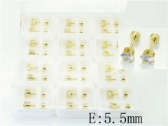 Stainless Steel Jewelry Wholesale - Stainless Steel Earrings - HY21E0153HPW