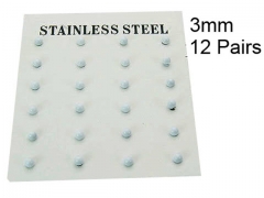 Stainless Steel Jewelry Wholesale - Stainless Steel Earrings - HY70E0538HIS