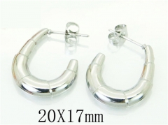 Stainless Steel Jewelry Wholesale - Stainless Steel Earrings - HY70E0686KW