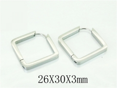 Stainless Steel Jewelry Wholesale - Stainless Steel Earrings - HY75E0217JL