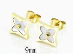 Stainless Steel Jewelry Wholesale - Stainless Steel Earrings - HY32E0158MR