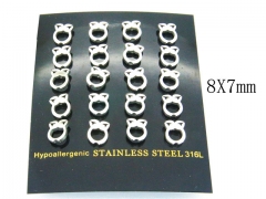 Stainless Steel Jewelry Wholesale - Stainless Steel Earrings - HY30E0800OS