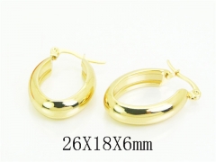 Stainless Steel Jewelry Wholesale - Stainless Steel Earrings - HY58E2006JO
