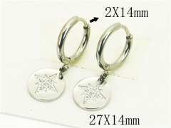 Stainless Steel Jewelry Wholesale - Stainless Steel Earrings - HY06E0349OQ