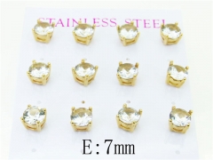Stainless Steel Jewelry Wholesale - Stainless Steel Earrings - HY59E1002INX