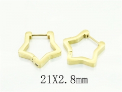 Stainless Steel Jewelry Wholesale - Stainless Steel Earrings - HY75E0106KT