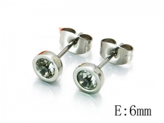 Stainless Steel Jewelry Wholesale - Stainless Steel Earrings - HY64E0056KS
