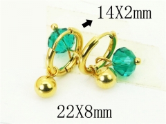 Stainless Steel Jewelry Wholesale - Stainless Steel Earrings - HY06E0378NR