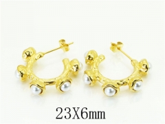 Stainless Steel Jewelry Wholesale - Stainless Steel Earrings - HY06E0534HIS