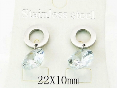 Stainless Steel Jewelry Wholesale - Stainless Steel Earrings - HY25E0589I5