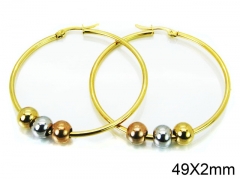 Stainless Steel Jewelry Wholesale - Stainless Steel Earrings - HY58E1190KL